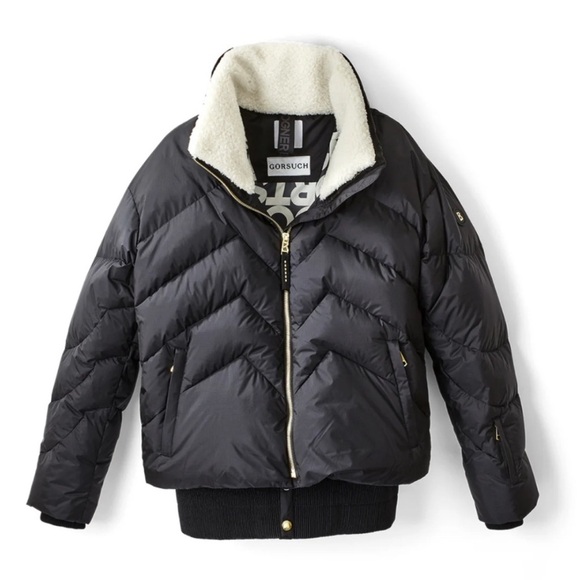 Bogner Vana Sport Shine Down Ski Jacket with Cream Lining